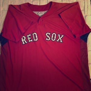 Majestic  Red Sox Short Sleeve Shirt XL